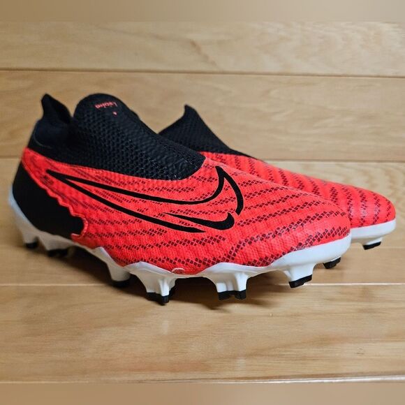 Nike Phantom GX Academy DF FG MG Size 4.5 Soccer Cleats DD9472-600 - Picture 4 of 11